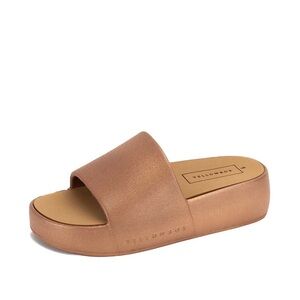 Yellow box Torrey Flatform Sandal color COPPER FIRM PRICE